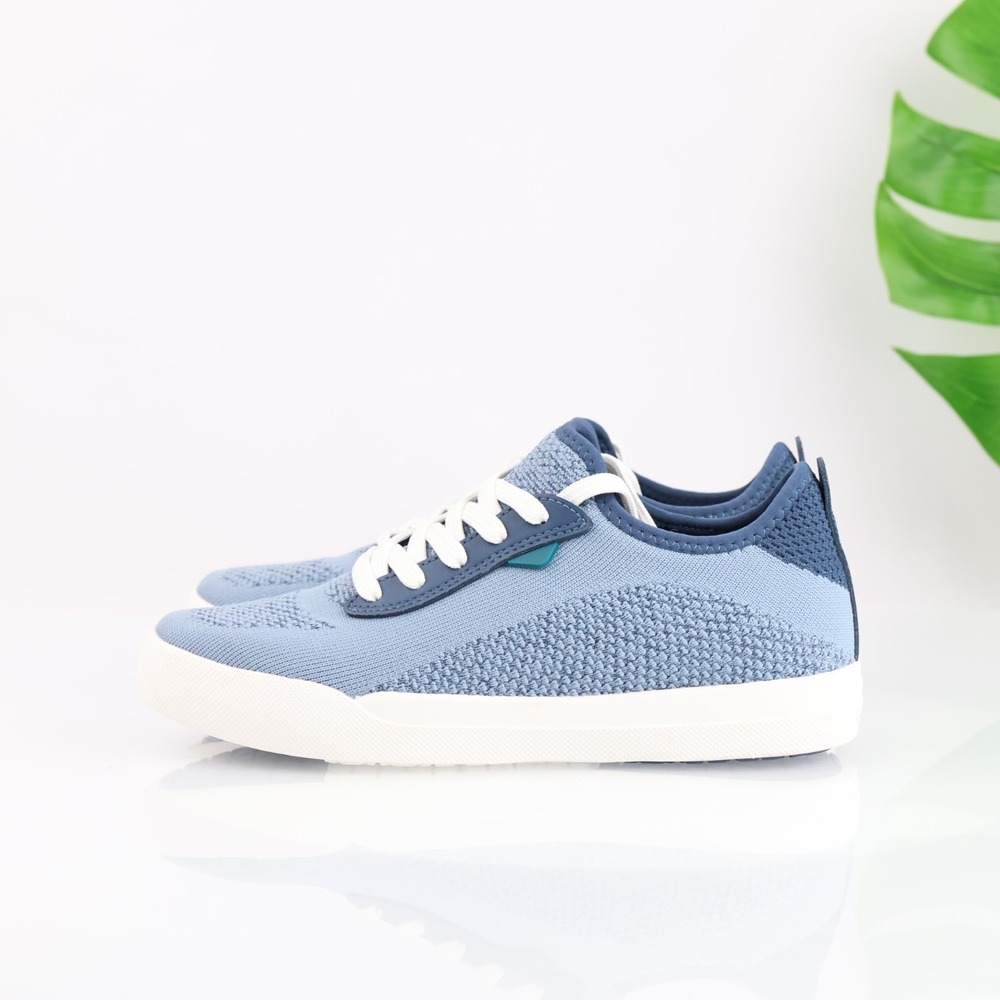 Vessi Womens Weekend 1.5 Sneakers Size 7 Waterproof Blue Lace Up Comfort Shoes - Picture 9 of 17